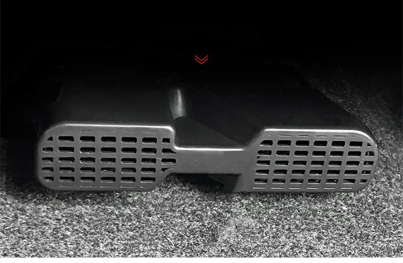 

2PCS Car Air Outlet Cover For Toyota RAV4 2013 2014 2015 2016 2017 Back Seat Under Car Rear Seat Air Conditioning Vent Cover Net