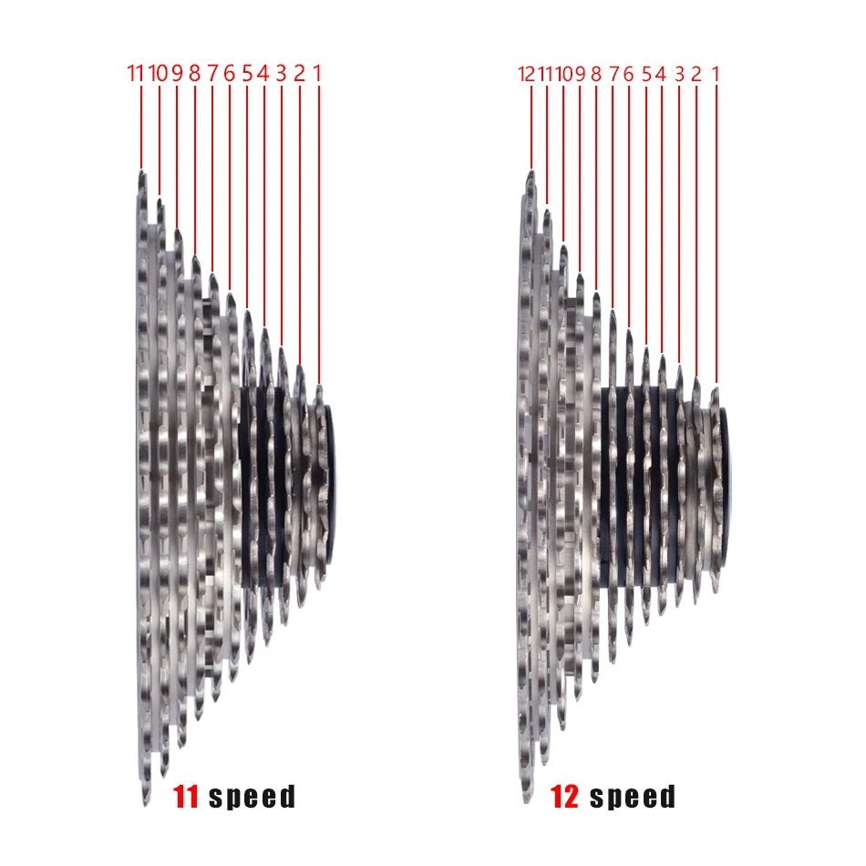 SUNSHINE Ultralight Road Cassette 11S/12Speed Bicycle Freewheel 28T/32T/34T36T CNC Hollow Out Flywheel HyperGlide System