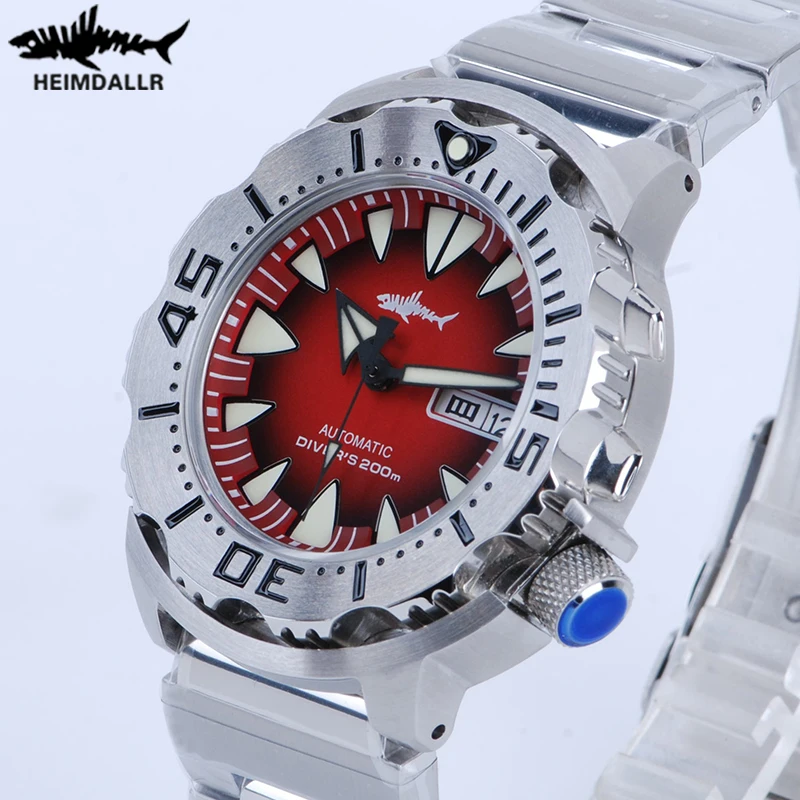 Heimdallr Sharkey Ocean Monster мужские часы для дайвинга с сапфировым стеклом NH36A механический