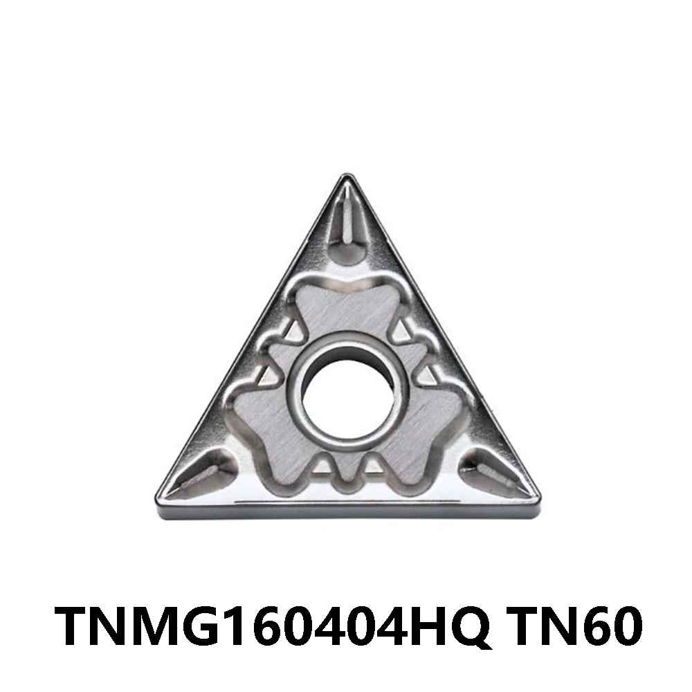 TNMG331HQ Оригинал TNMG 160404 ТНМГ HQ 60 ° Лезвие TN620 Твердосплавные вставки Токарный станок