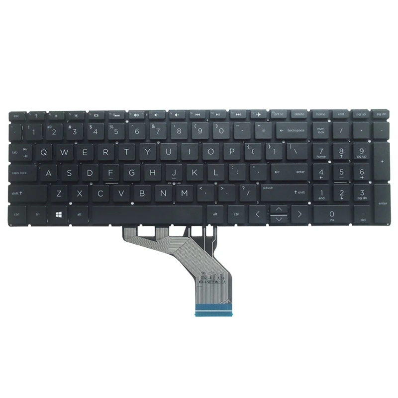 Keyboard for hp TPN-C135 15-DA 15-DB 15-DX 15-DR 250 G7 255 US Layout Backlit