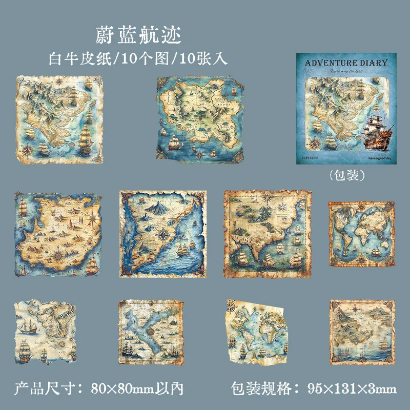 

Набор стикеров Alideco 10 шт.