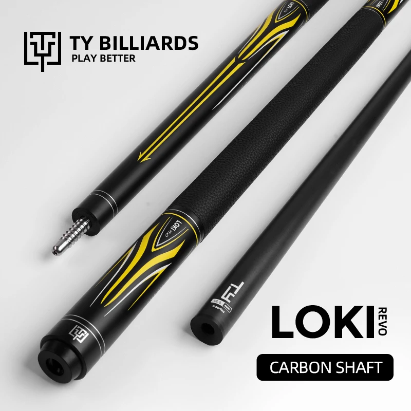 Фото TY Billiard Loki Revo Series 2-го поколения Бильярдный кий из углеродного волокна Технический вал Бильярдный кий 12,5 мм Кожаный WrapTaco De Billar 2025 №2