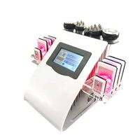laser lipo machine 6 in 1 80k face massager electric lipolaser radio frequency skin tightening lipo cavitation machine for home