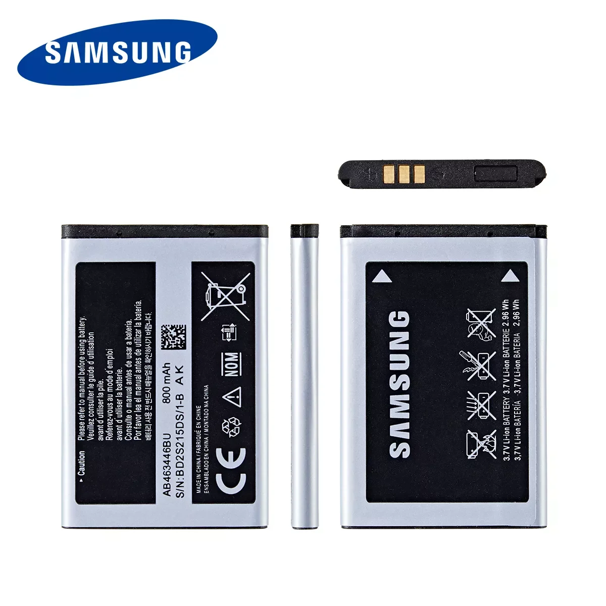 

Orginal AB463446BU AB043446BE AB553446BU Battery For Samsung C3300K X208 B189 B309 GT-C3520 E1228 GT-E2530 E339 GT-E2330 C5212