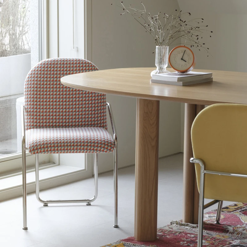 

Kitchen Modern Dinning Chair Table Back Desk Comfortable Cafe Chairs Living Room Lounge Muebles Para El Hogar Interior Furniture