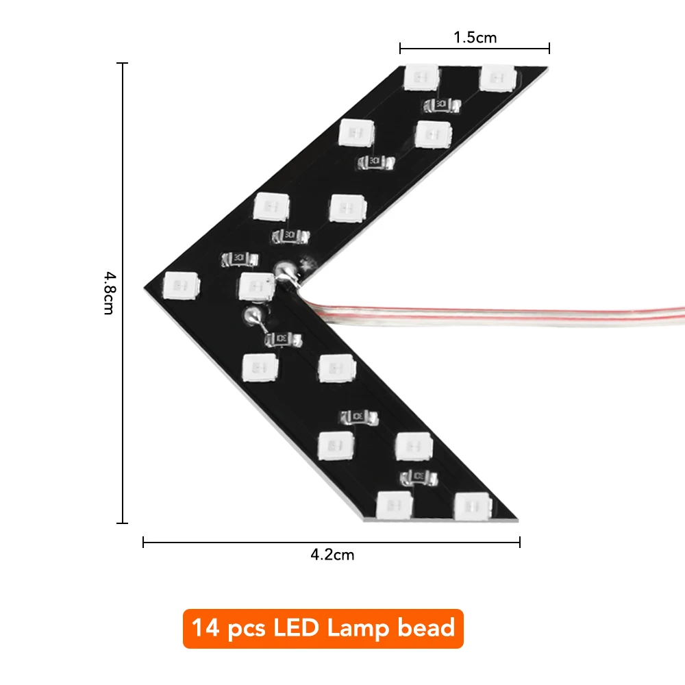 Светодиодный индикатор для зеркала заднего вида поворотник Volkswagen CC Polo T5 6R Golf 7 6 5 4