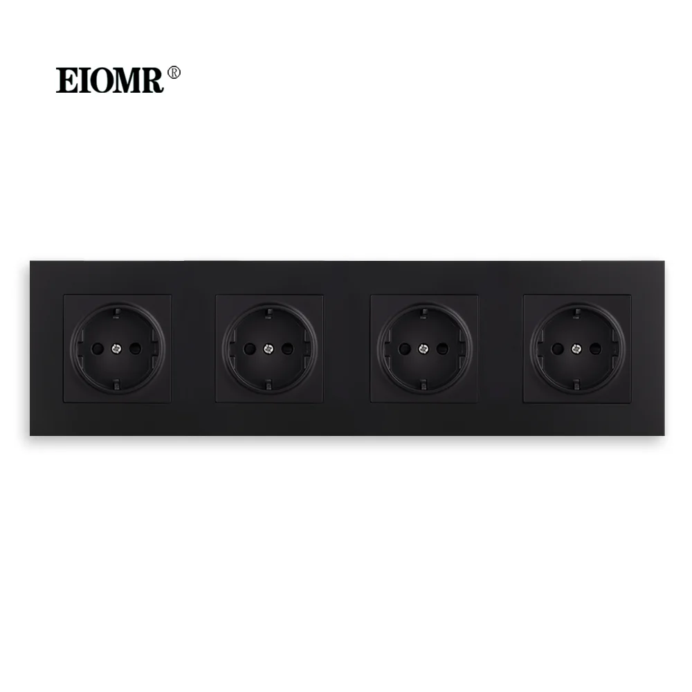 

Розетки EIOMR 1/2/3 клавиши 16А 110-220В