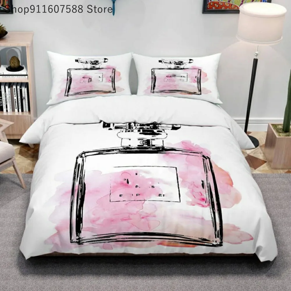 Новая сумка с флаконами для духов пододеяльник цветочным принтом роскошное