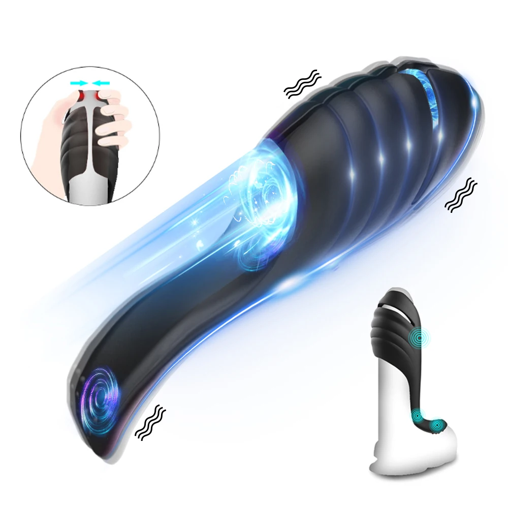 Вибратор-тренажер для мужского пениса 9 скоростей