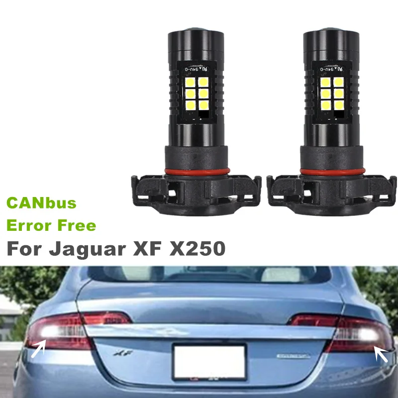 

Jaguar XF X250 2008-2011 Белый H16 5202 PS19W 3030 21SMD Светодиодные Лампы Заднего Фонаря CANbus Без Ошибок 2 Шт. Задний Сто...