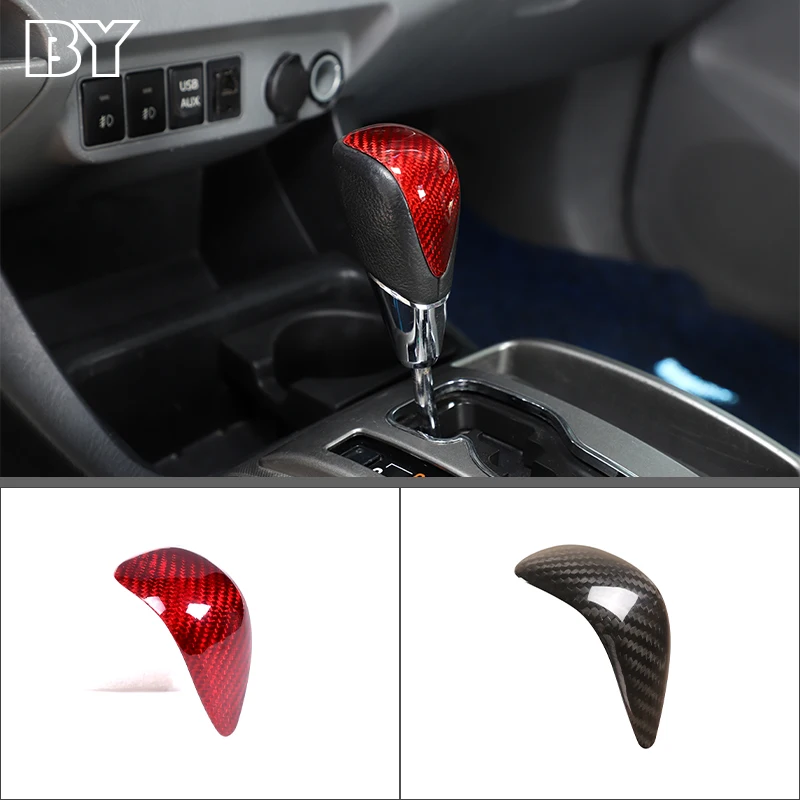 

Car Gear Lever Cover Shifter Gear Shift Knob Gear Head Cover Sticker For Toyota Alphard 11-14/For Toyota Tacoma 11-15 Accessory