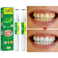 2pcs whitening teeth pen tooth cleaning serum remove plaque stains dental brightening essence fresh breath teeth hygiene care