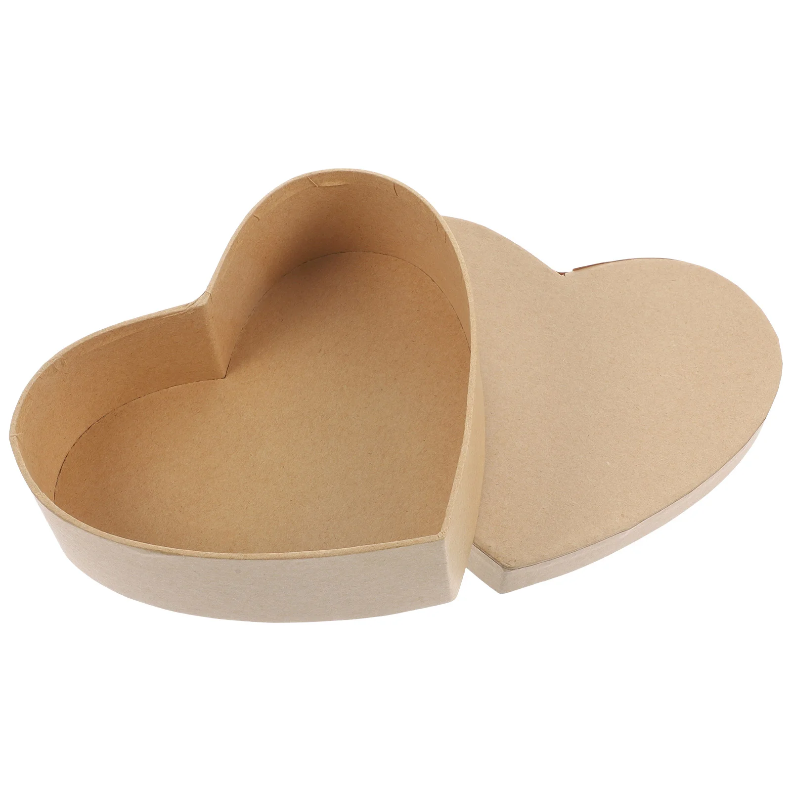 Коробка из крафт-бумаги Love коробки в форме сердца для клубники подарочная