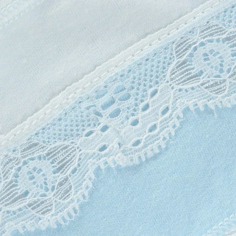 4 шт. кружевные трусы для девочек-подростков молодых девушек короткое детское