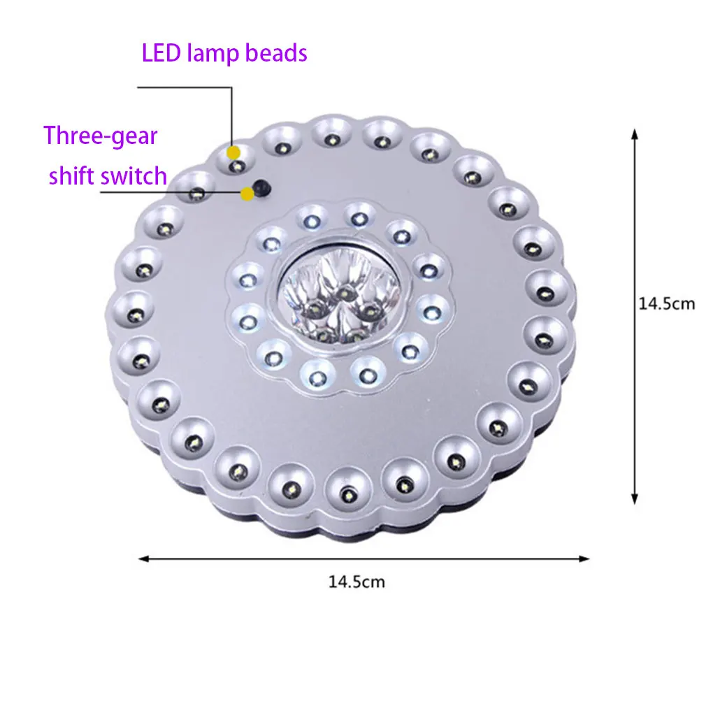 

41High Brightness LED Light Outdoor Camping Hiking Fishing Night Tent Night Bright Energy Saving low-consumption 3 Mode LED Lamp