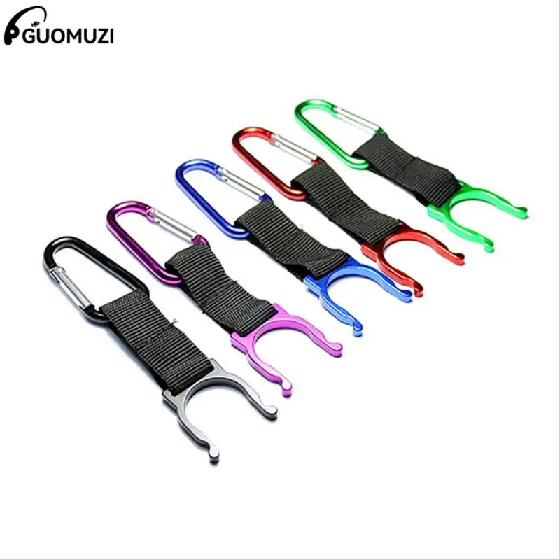 

Multi-Color Practical Camping Hiking Survival Traveling Key Carabiner Water Bottle Buckle Hook Holder Clip Outdoor Tools