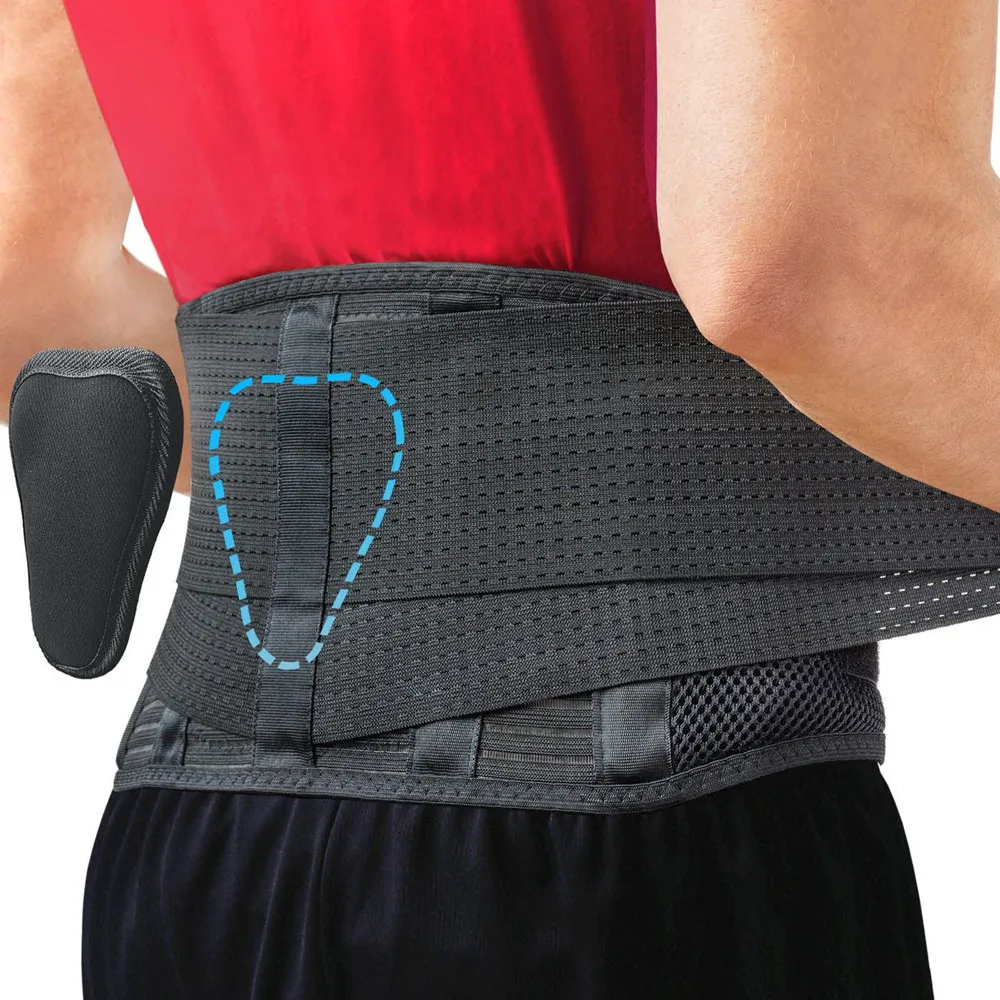 

Self-Heating Medical Bone Double Pull Lumbar Support Orthopedic Posture Corrector Back Brace Pain Relief Waist Trimmer Belt Men