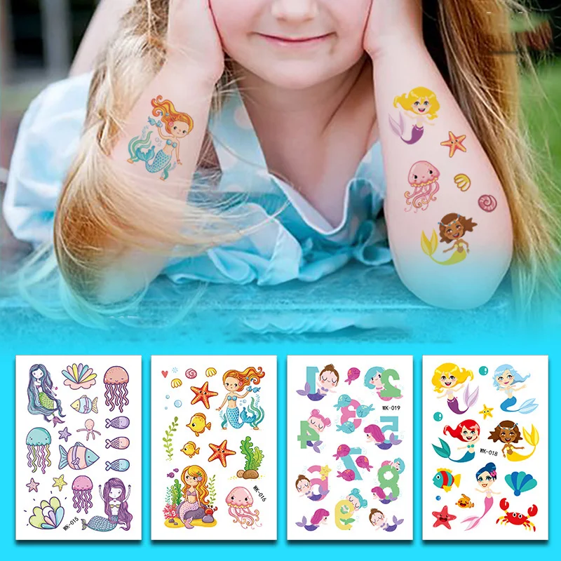 

Kids Waterproof Temporary Tattoos Children'S Temporary Tattoo Toys Suitable For Birthday Parties Group Activities Tattoos Sticke