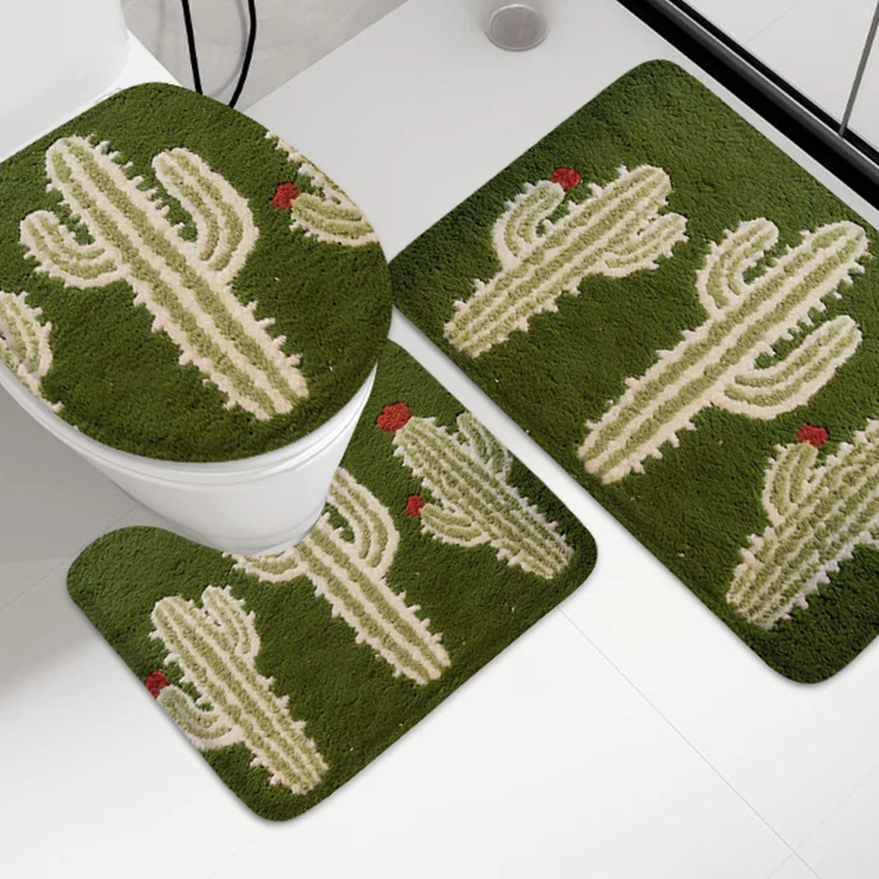 

Летний Противоскользящий Коврик Для Ванной С Цветочным Узором, Придверный Коврик, Маленький Коврик Для Душевой