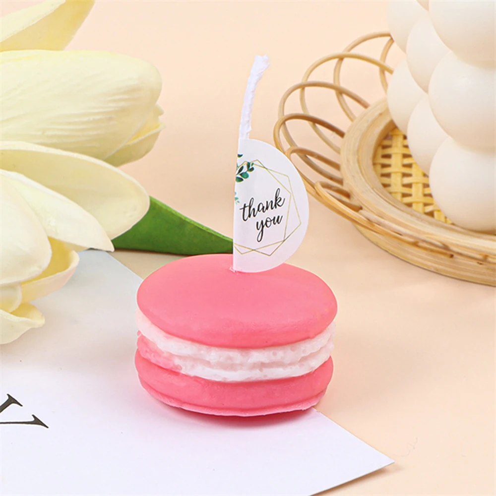 Macaroon свеча соевая искусственная Ароматизированная расслабляющий подарок для