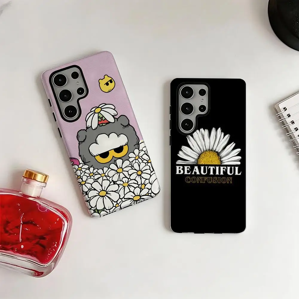 Фото Чехол для телефона P-PEACEMINUSONE с крутым узором для Samsung Galaxy S25 S24 S23 S22 S21 Plus Ultra, глянцевый корпус 2-в-1. №4