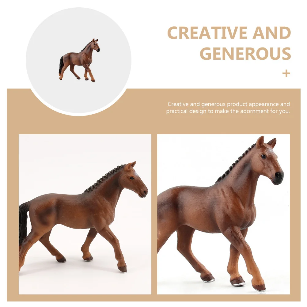 Ганноверская модель лошади Hanoverian детский дикий декор украшение для дома игрушка