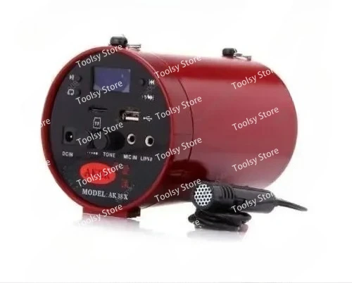 Фото AKER AK38 25 Вт портативный усилитель голоса PA с поясом + микрофон №2