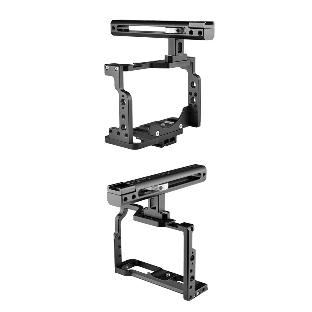 

Rubber Aluminium Alloy Digital Camera Cage Portable Ergonomic 1 4inch Professional Nonslip Photography Camcorder Frame