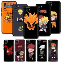 anime cartoon naruto phone case for redmi note 7 8 8t 9 9s 9t 10 11 11s 11e pro plus 4g 5g soft silicone case bandai
