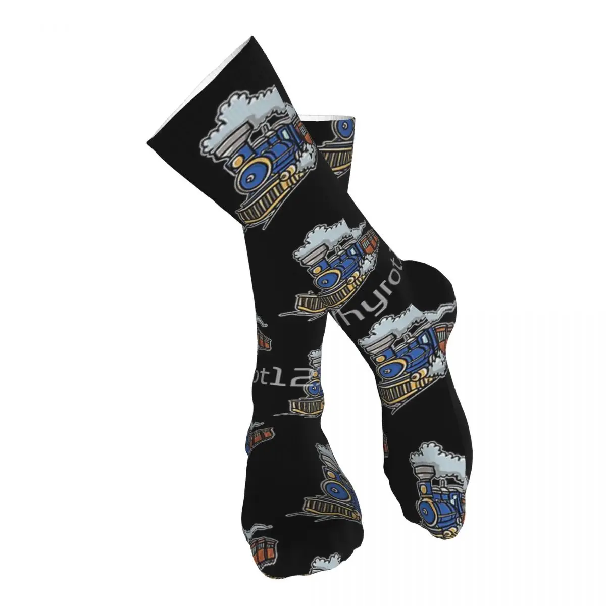 

Train Railroad Adult Stockings Not Easy to Pilling Suitable For Sports Medium thickness All Seasons