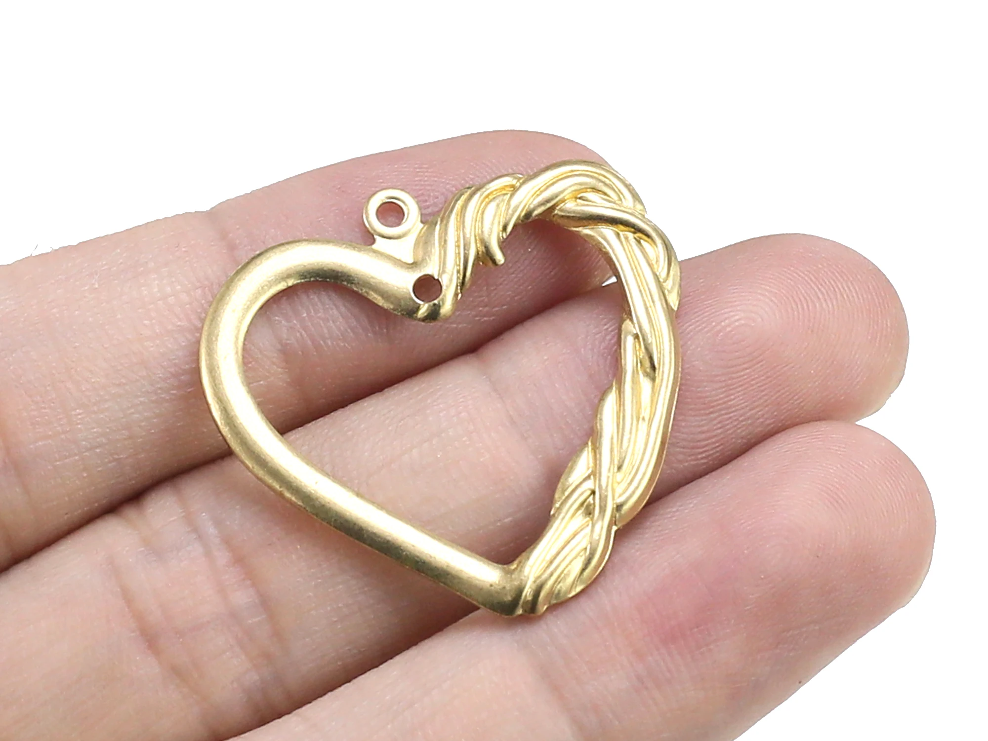 

5 шт. круглая серьга круга подвеска, латунная фурнитура, аксессуары для сережек, 48x45 мм, круглая подвеска, изготовление ювелирных изделий R610