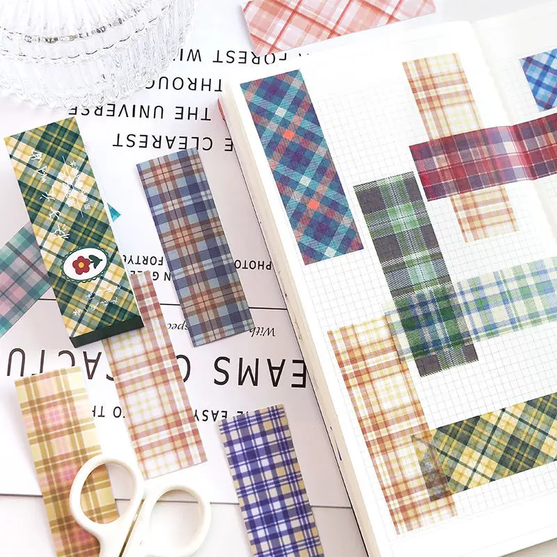 Рисунок 6 - Наклейки в клетку с симфонией и бумажными полосками