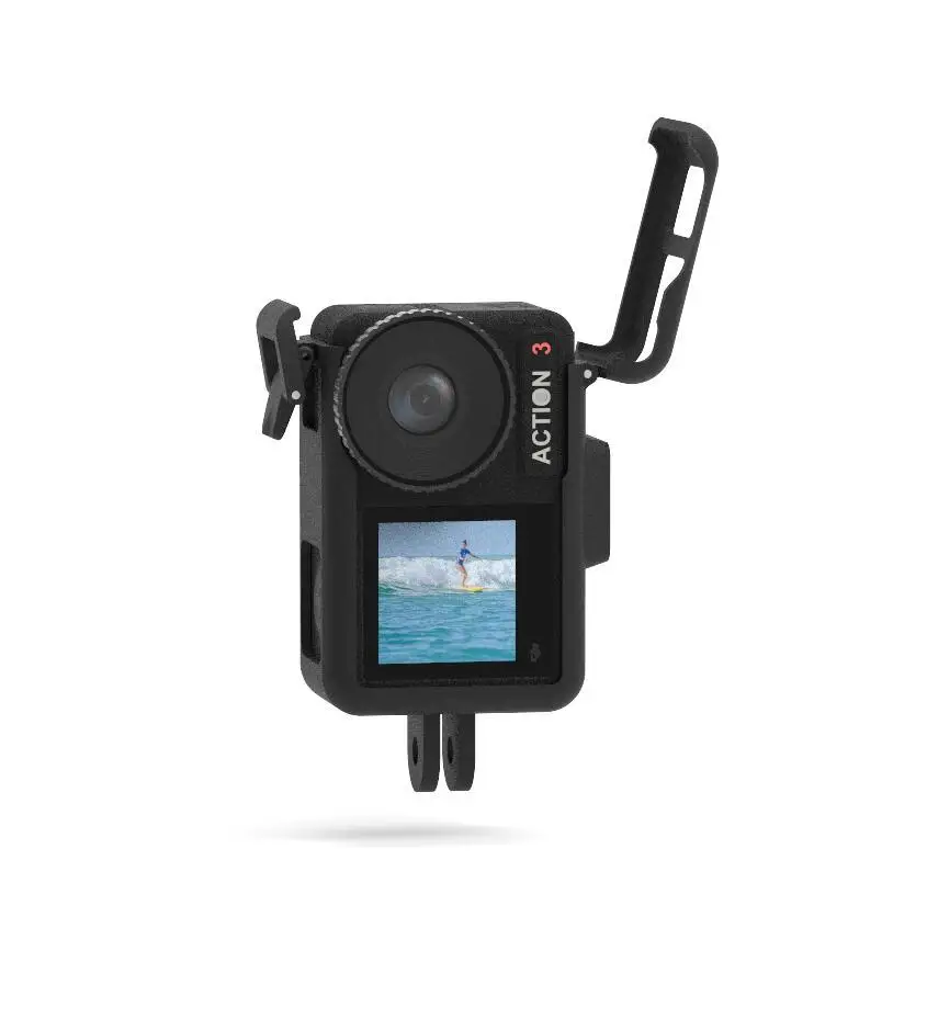 Вертикальная пластиковая рамка для DJI Osmo Action 3 Motion Camera