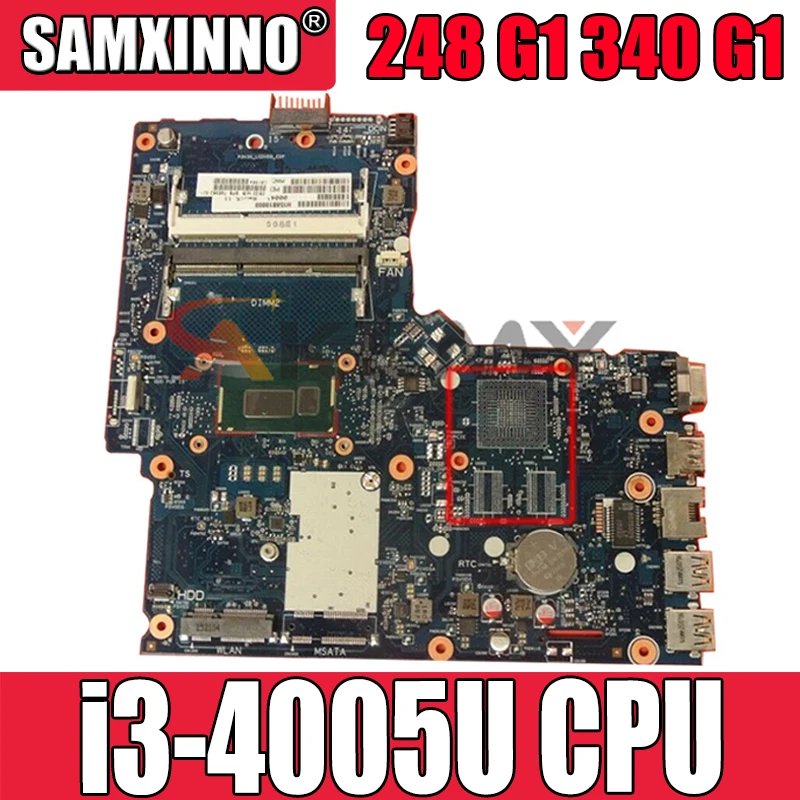 

Материнская плата для ноутбука HP 248 G1 340 G1 350 G1 758028-001 758028-501 758028-601 с искусственным процессором, полностью протестирована