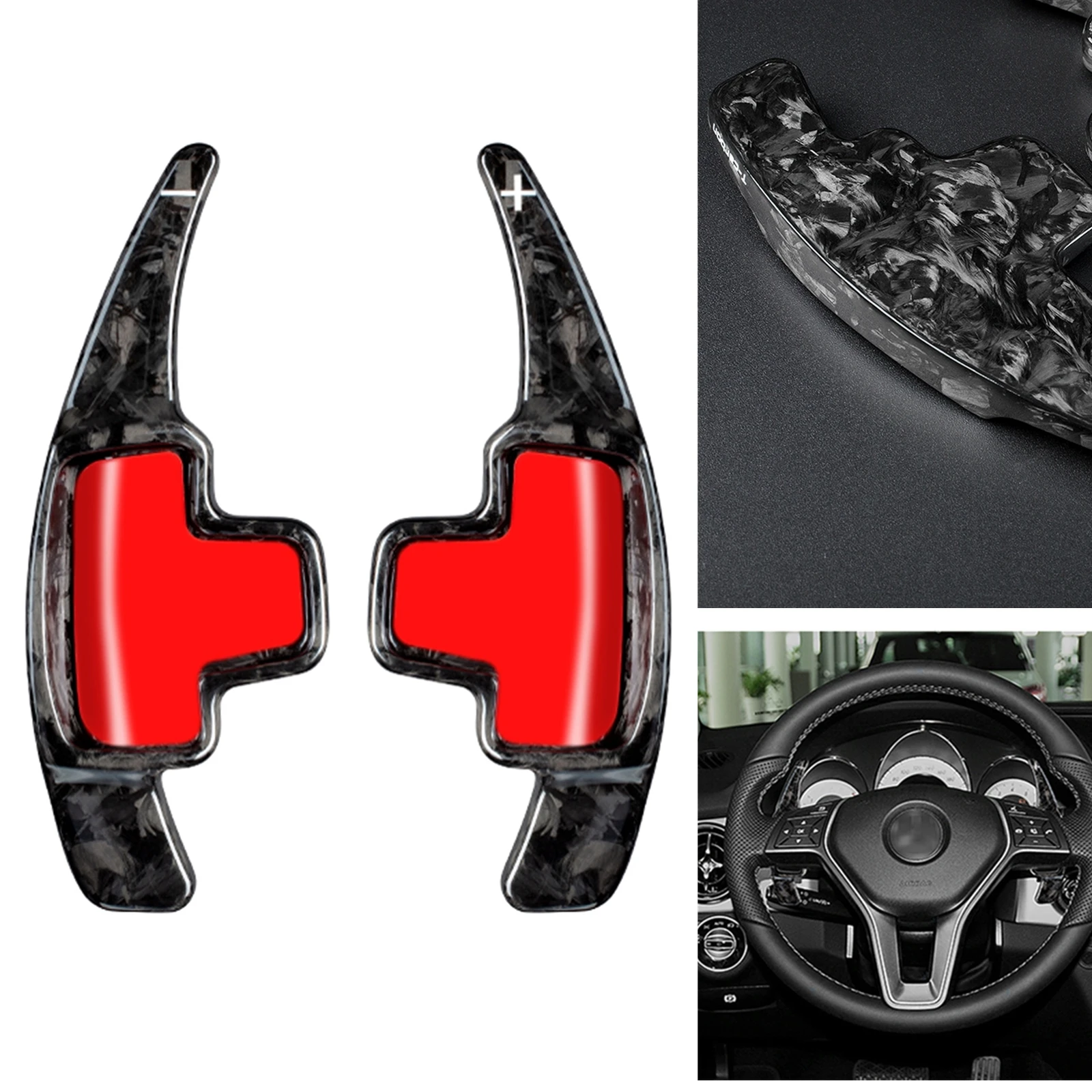 

Steering Wheel Shift Paddle Extension For Mercedes Benz Old ACE CLASS GLA GLK E Class GL ML SL 550 2015 SLK.1.8T 2011