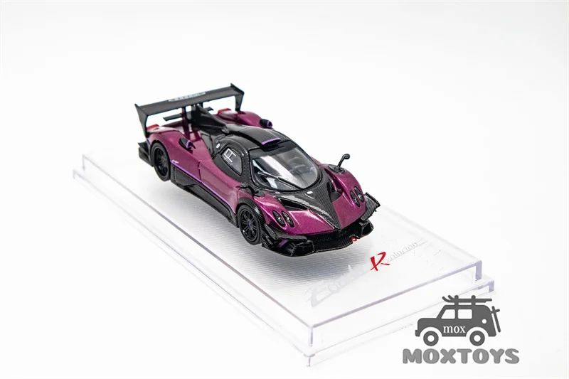 CM МОДЕЛЬ 1:64 Pagani Zonda Revolucion Фиолетовая литая под давлением модель автомобиля