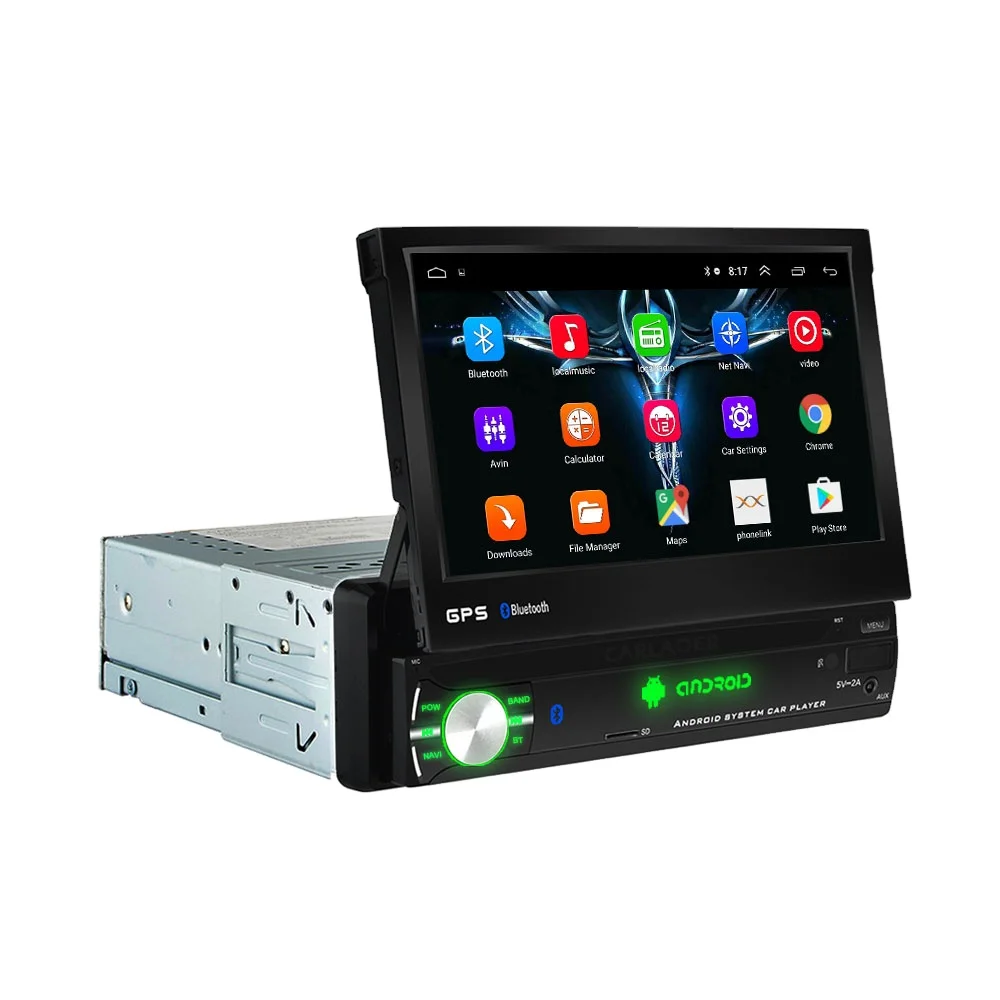 

HD Retractable Screen Android 9.0 multimedia Player universal Camera audio Video player no DVD