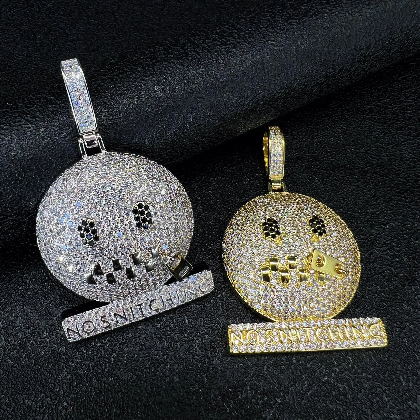 

Jewelry For Men Women Fine Accessories Bling Big Zircon Tennis Pendant High Quality Hip Hop Gifts