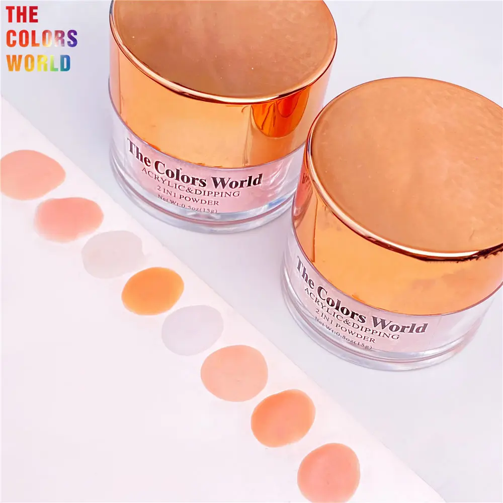 TCT-815 акриловая пудра розовый прозрачный белый акриловые ногти профессиональный