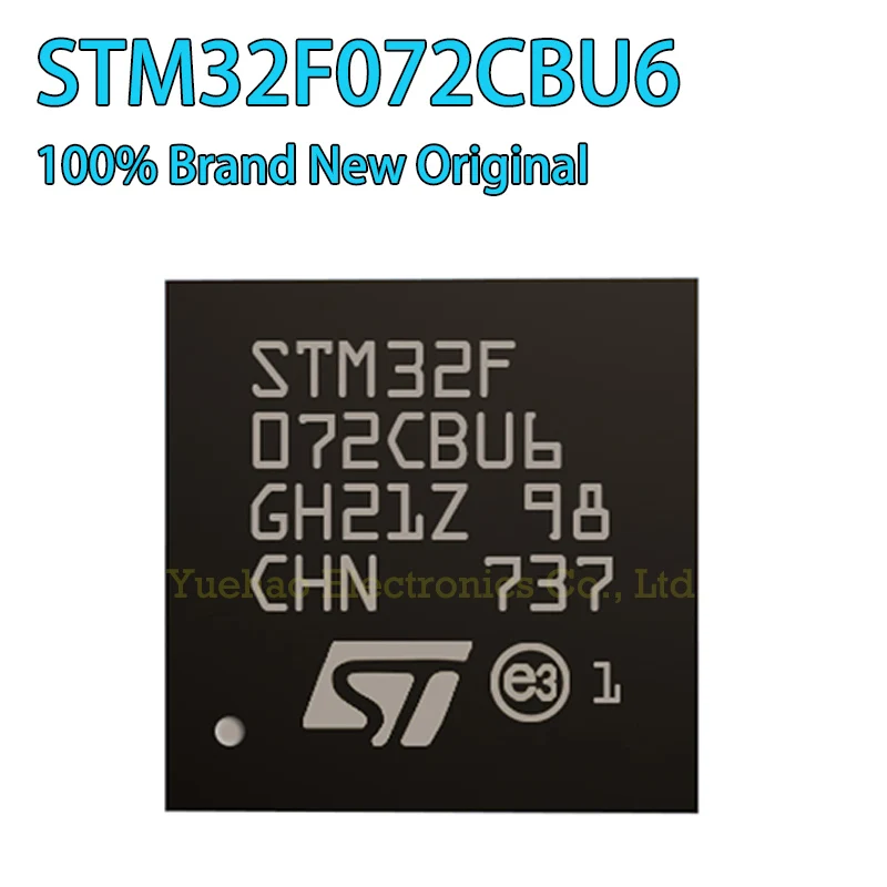 STM32F072CBU6 STM32F072CB STM32F072C STM32F072 STM32F STM32 STM новый оригинальный IC MCU QFN-48 |