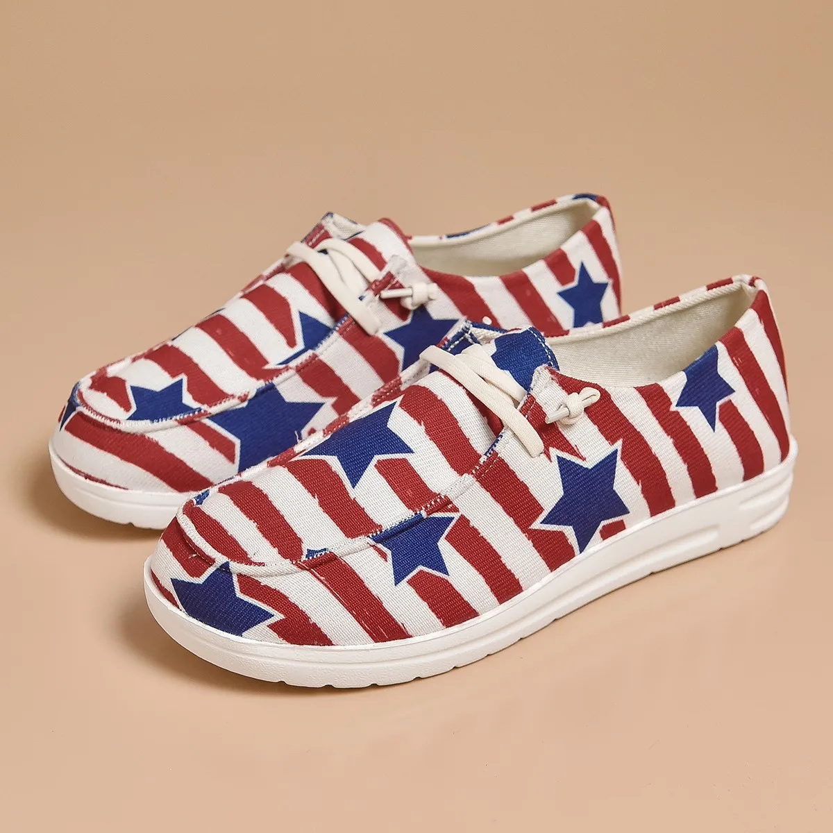 New Summer Women Canvas Shoes Fashion Breathable Flat Casual Walking Shoes Ladies Slip on Zapatill Mujer Women Vulcanize Shoes