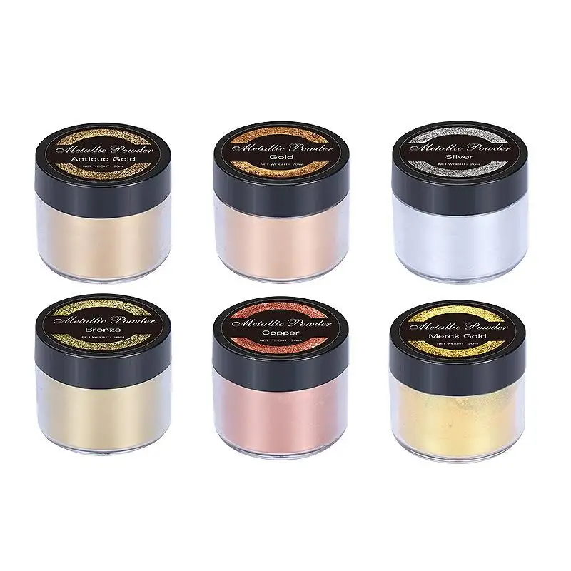 20ml Mirror Metal Texture Pearl Powder Epoxy Resin Colorant Glitter Marble Metallic Pigment Dye Jewelry Making |