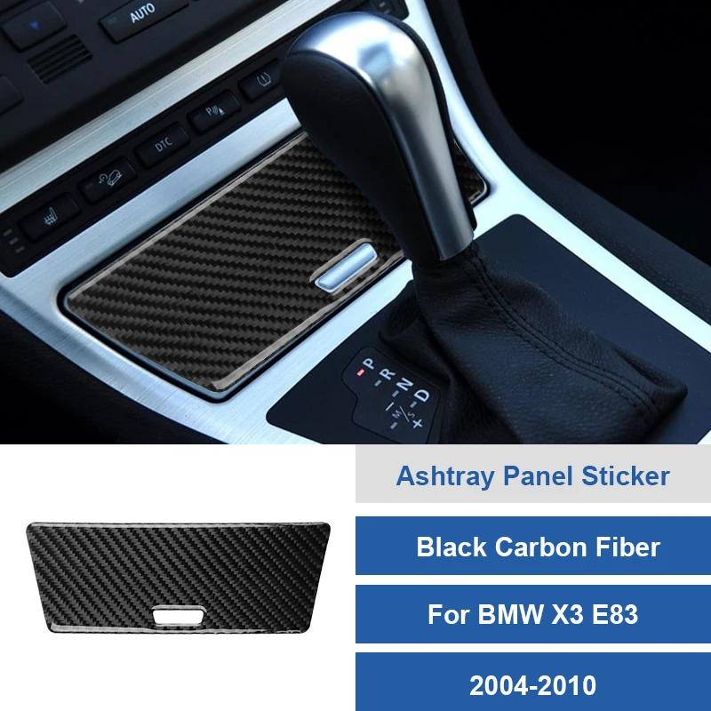 

LHD для BMW X3, E83, 2004, 2005, 2006, 2007, 2008, 2009, 2010, панель переключения передач из углеродного волокна, искусственные интерьерные автомобильные аксессуары