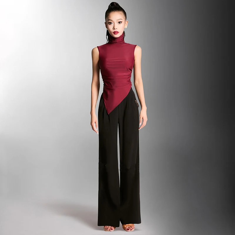 Женские тренировочные брюки для латинских танцев бальных взрослых одежда