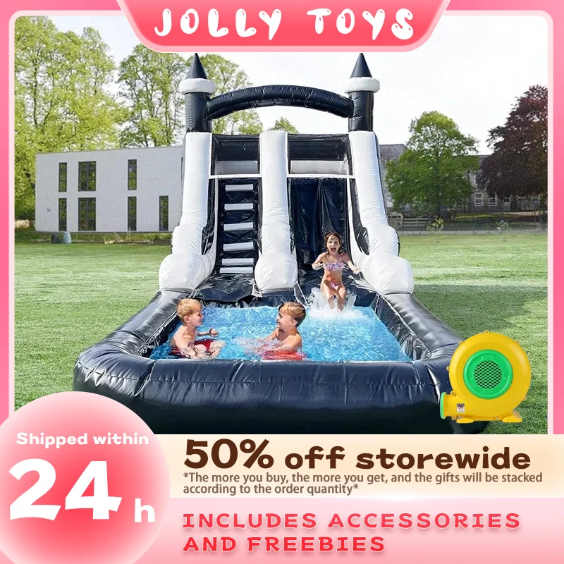 Надувной детский гигантский надувной дом для прыжков замок с комбинацией горки