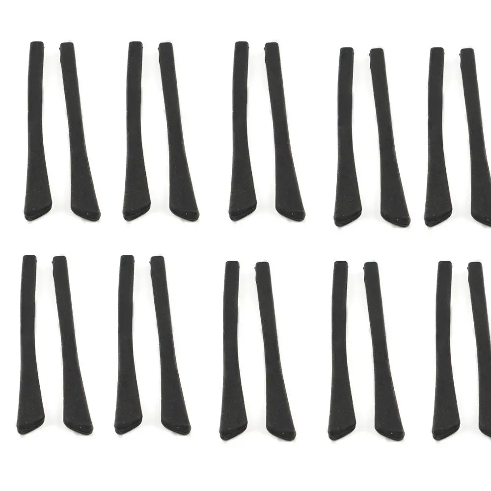 

10 пар, силиконовые насадки для очков