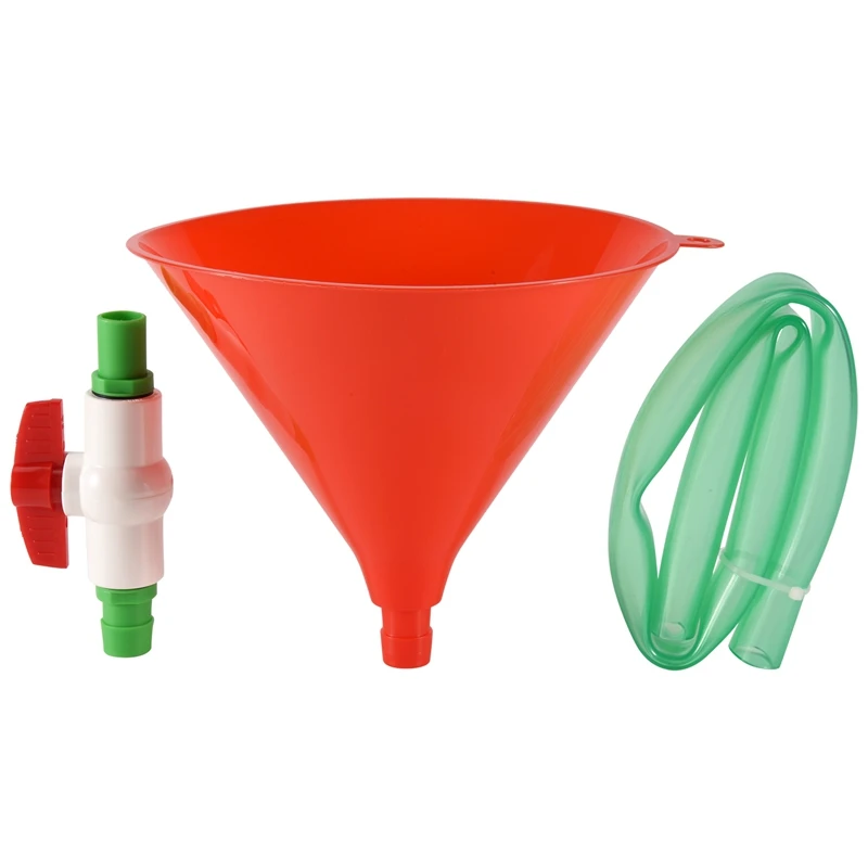 Пластиковая воронка для наполнения пива трубка вина жидкости пластиковый шланг