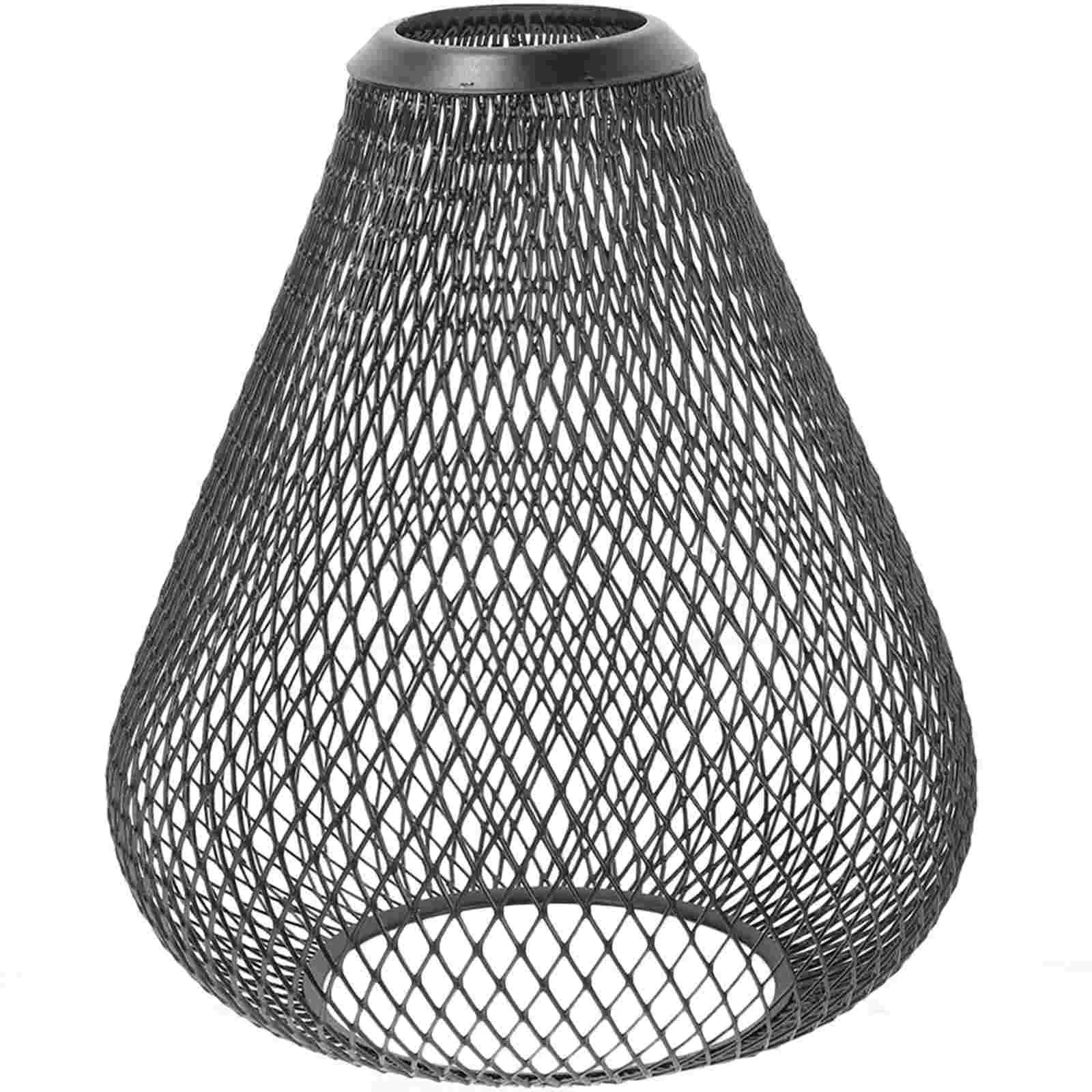 

Pendant Light Shade Hollow Out Light Bulb Cage Light Bulb Cover For Bare Bulb