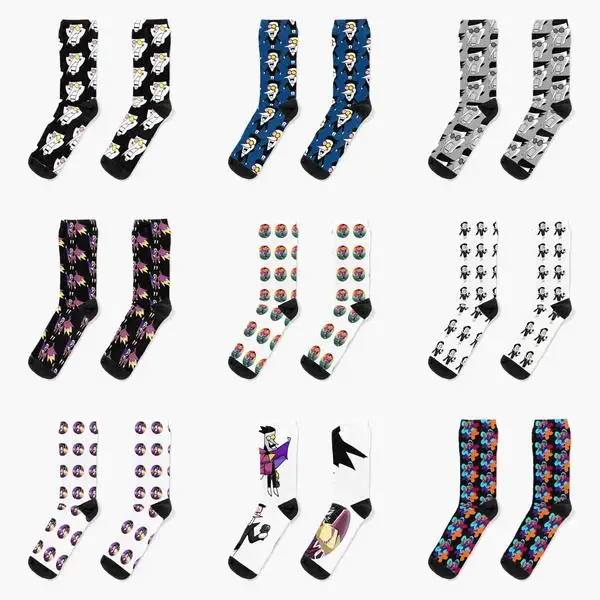 Классические женские носки Deltarune Spamton Pixel Be с рисунком спортивные хлопковые